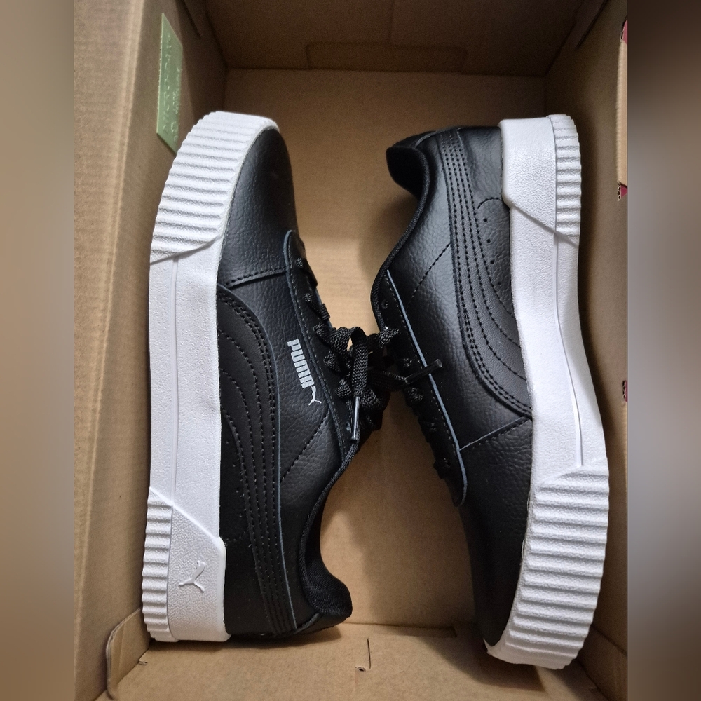 Puma Black and White Sneakers